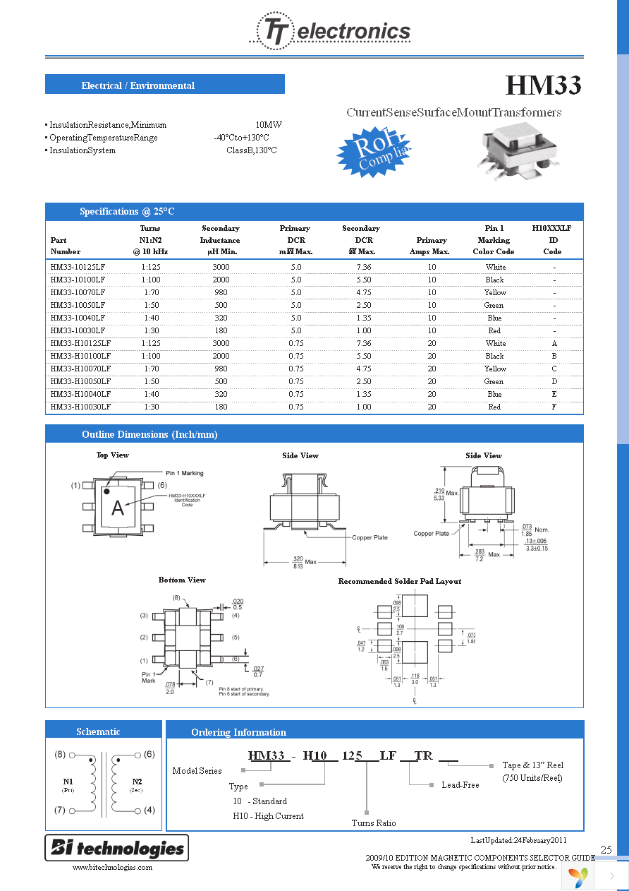 HM33-10030LFTR Page 1