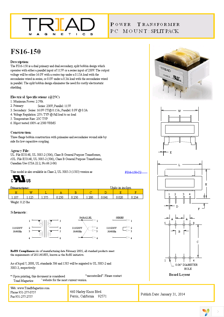 FS16-150 Page 1