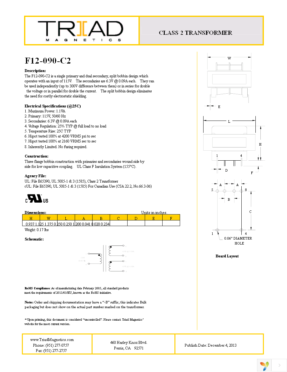 F12-090-C2-B Page 1
