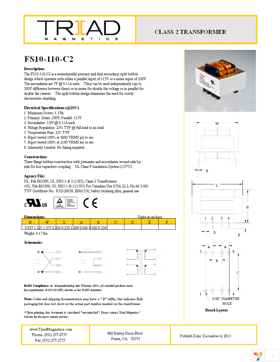 FS10-110-C2-B Page 1