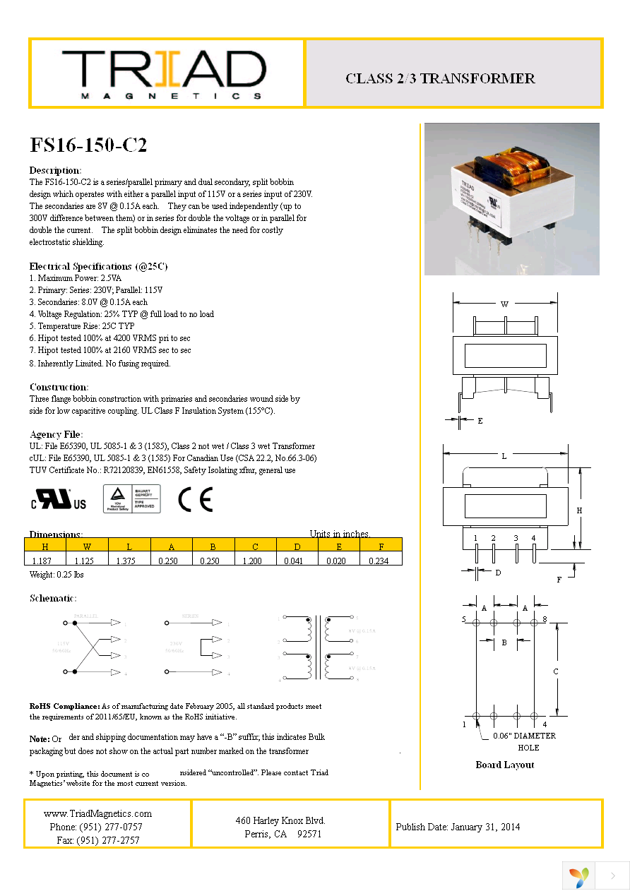 FS16-150-C2-B Page 1