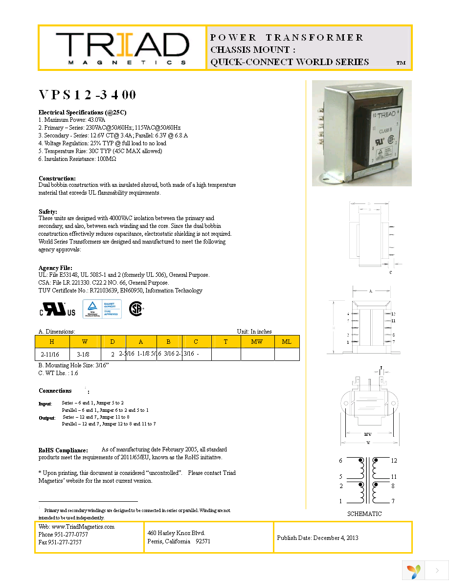 VPS12-3400 Page 1