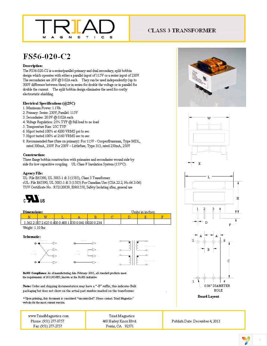 FS56-020-C2-B Page 1