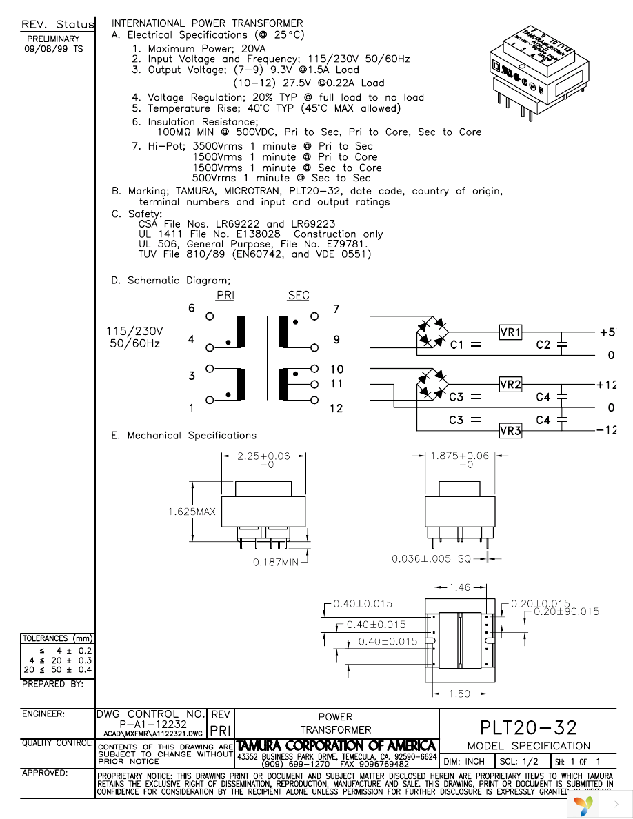 PLT20-32-130B Page 1