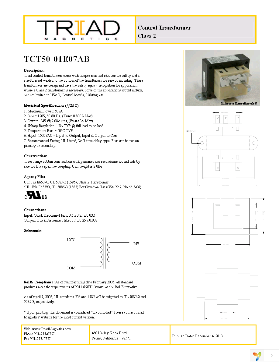 TCT50-01E07AB Page 1