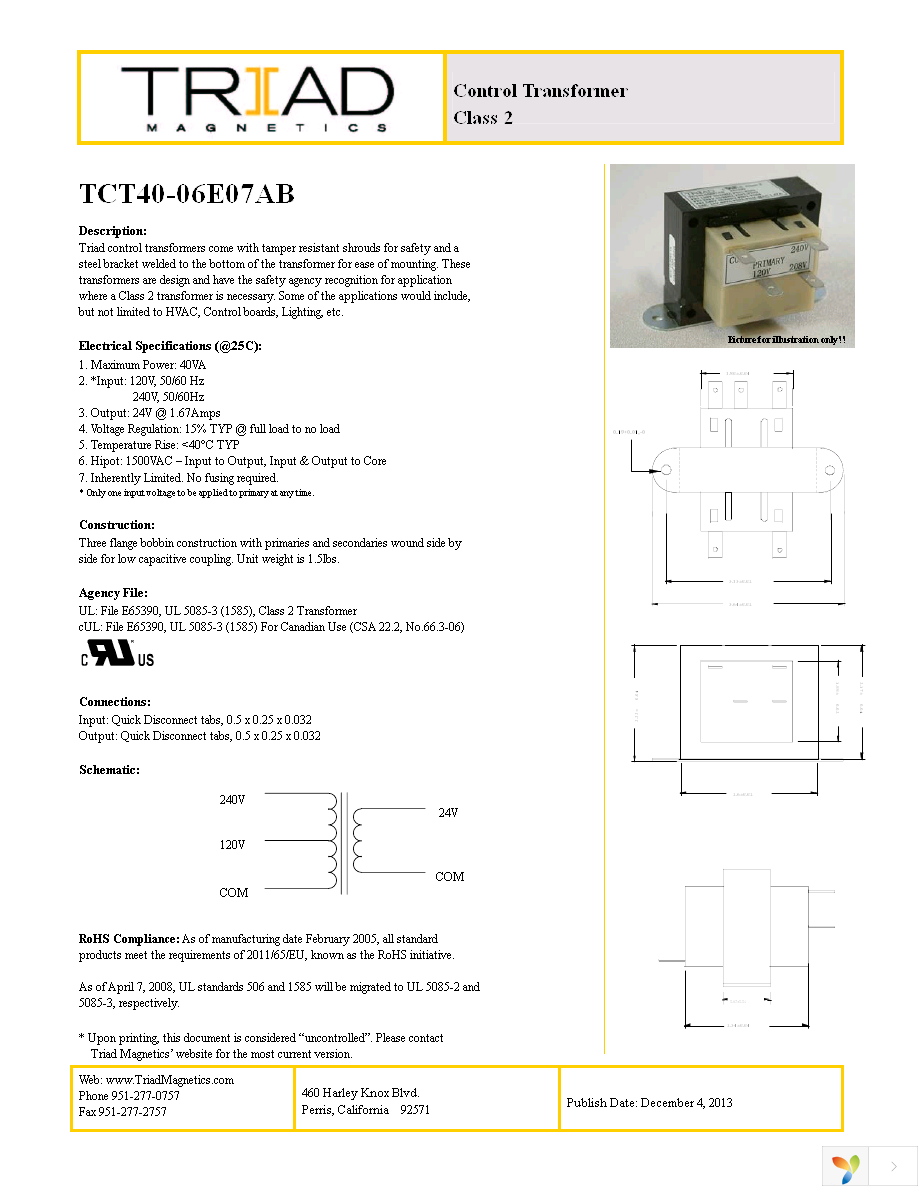 TCT40-06E07AB Page 1