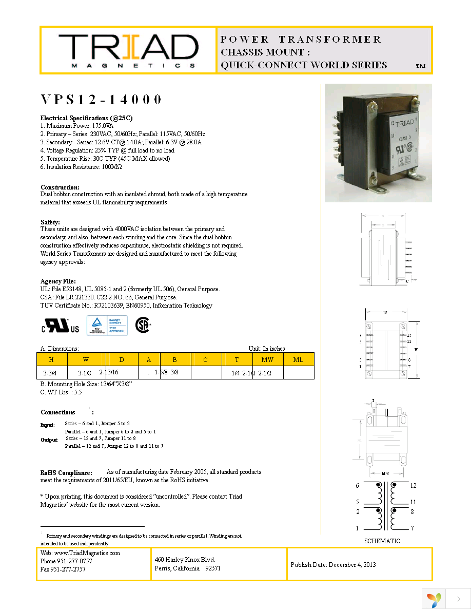 VPS12-14000 Page 1