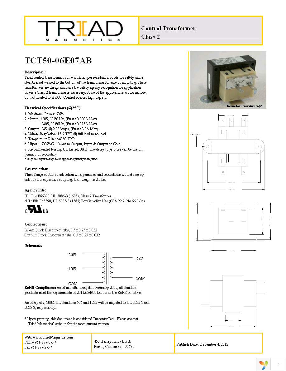 TCT50-06E07AB Page 1