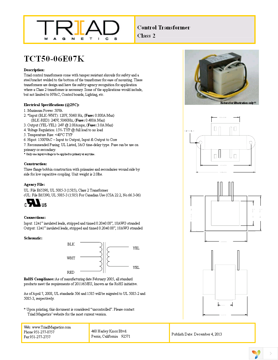 TCT50-06E07K Page 1