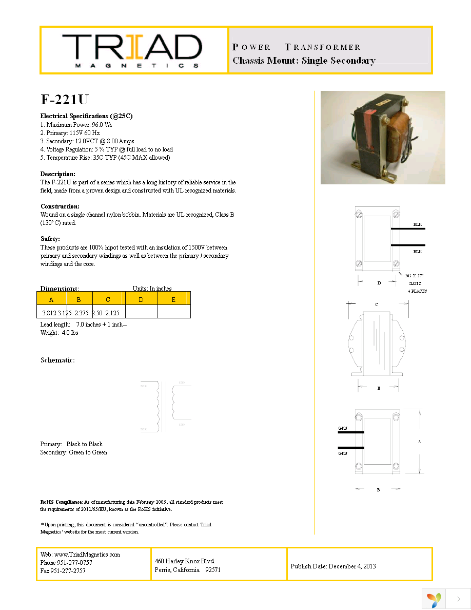 F-221U Page 1