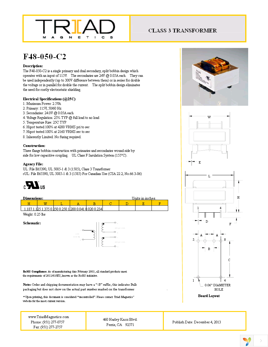 F48-050-C2-B Page 1