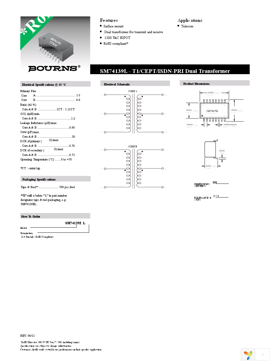 SM74139EL Page 1