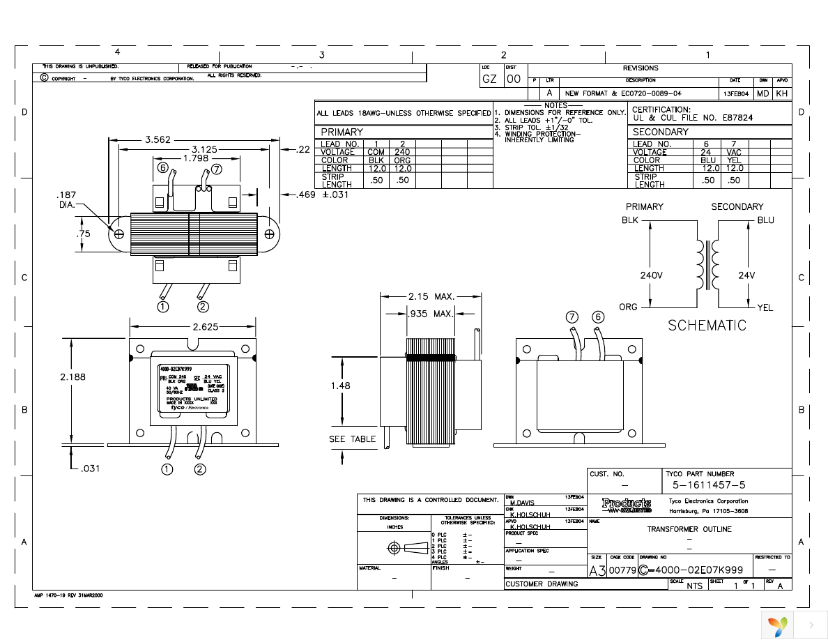 4000-02E07K999 Page 1