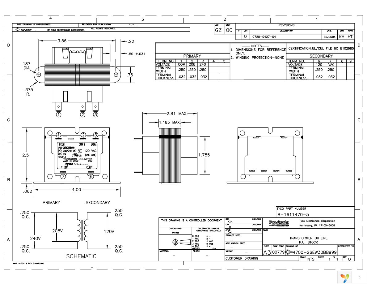 4700-26EW30BB999 Page 1