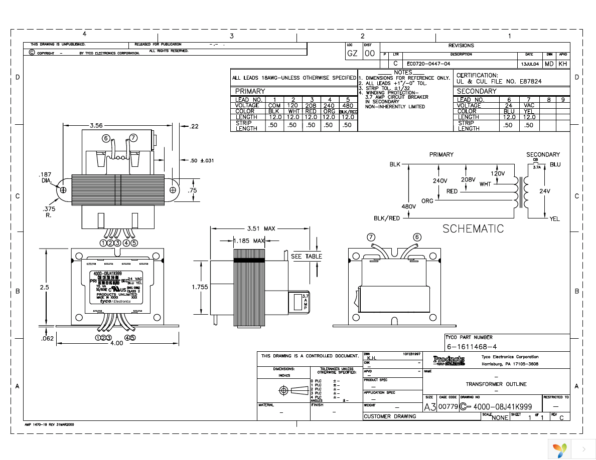 4000-08J41K999 Page 1