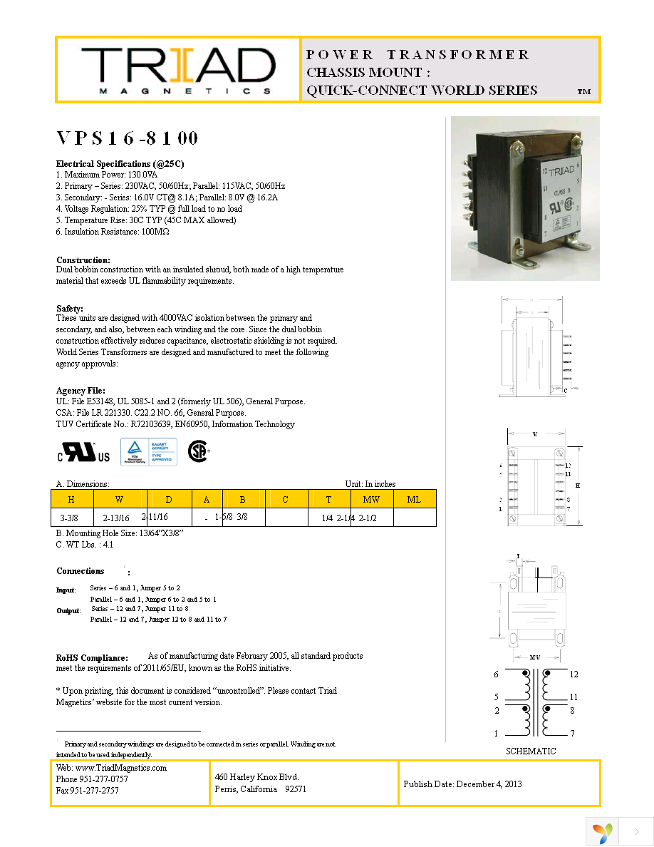 VPS16-8100 Page 1