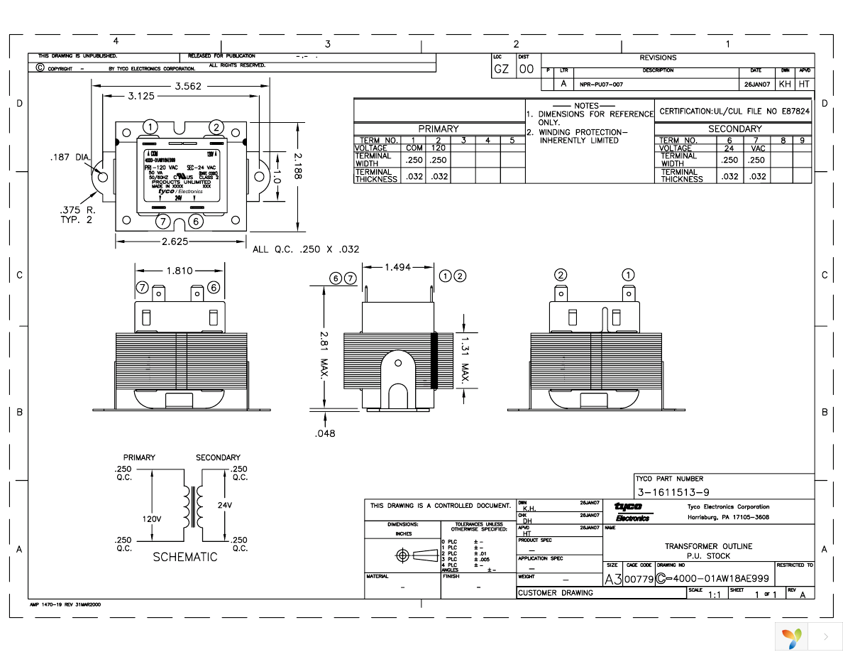 4000-01AW18AE999 Page 1