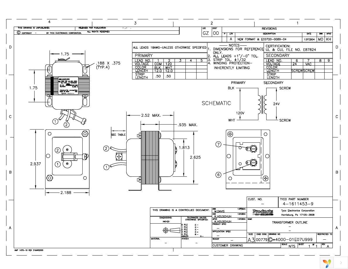 4000-01E07U999 Page 1