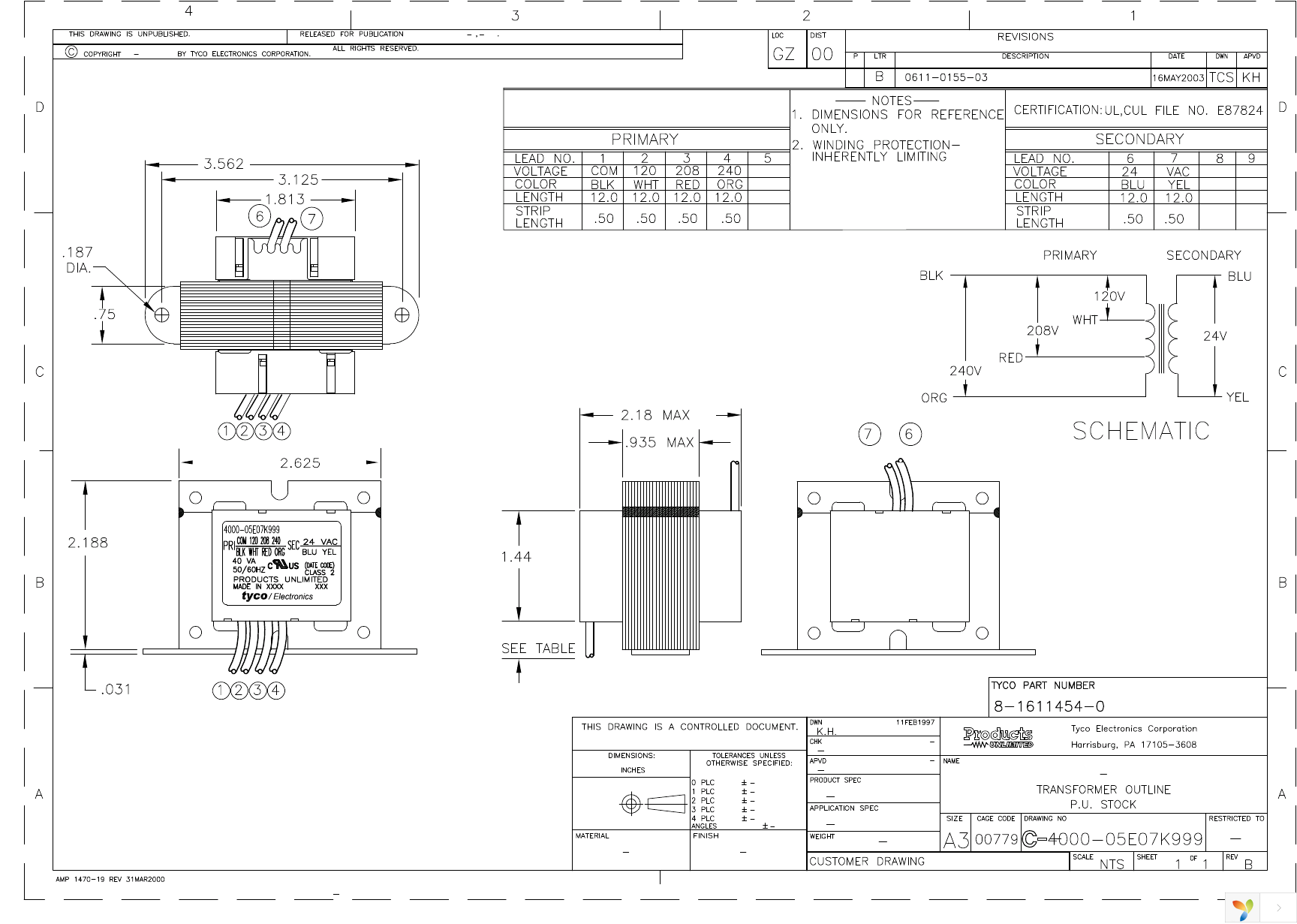 4000-05E07K999 Page 1