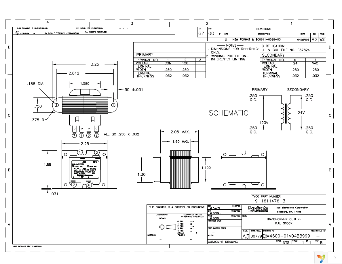 4600-01V04BB999 Page 1