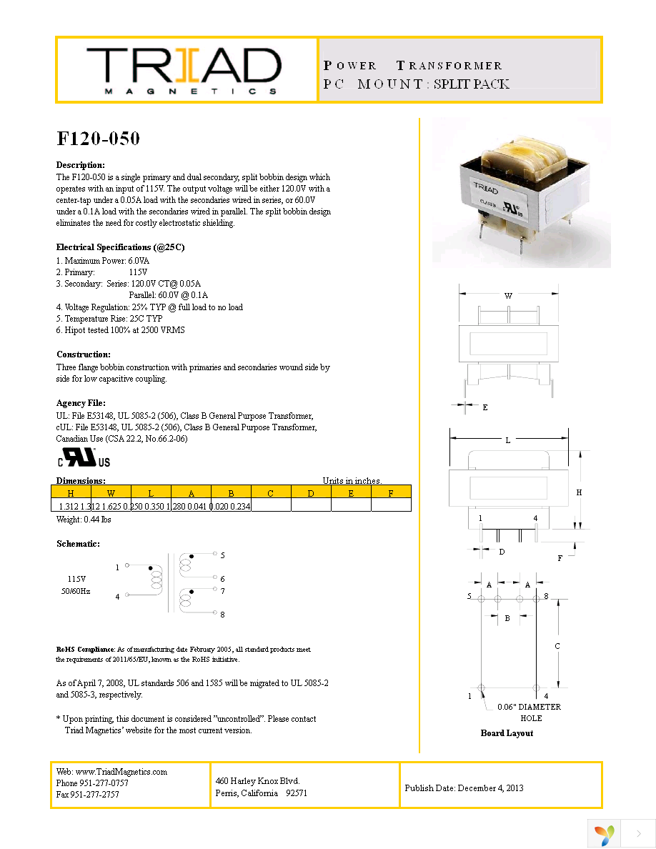 F120-050 Page 1