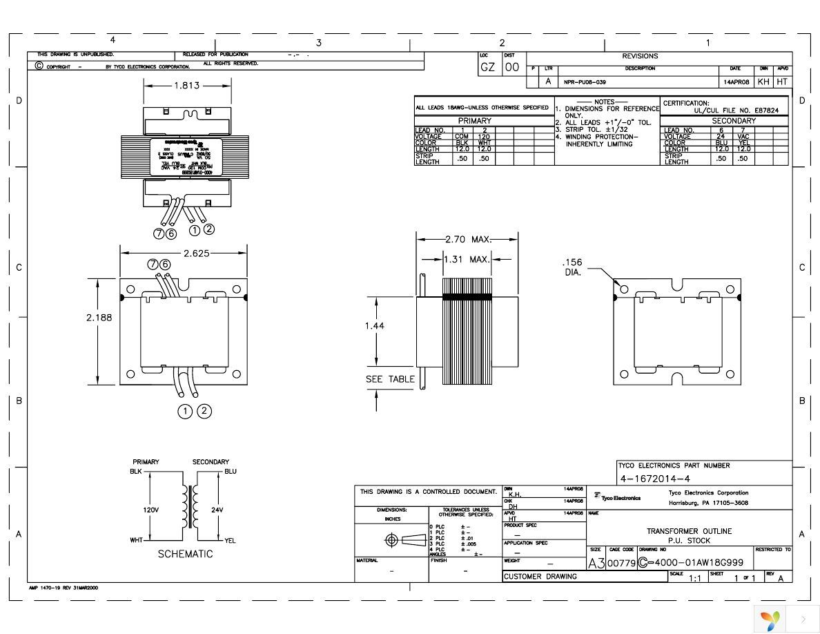 4000-01AW18G999 Page 1