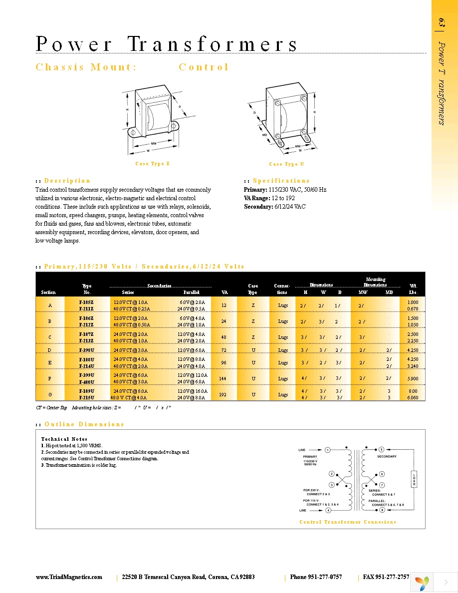 TCT40-03E07K Page 1