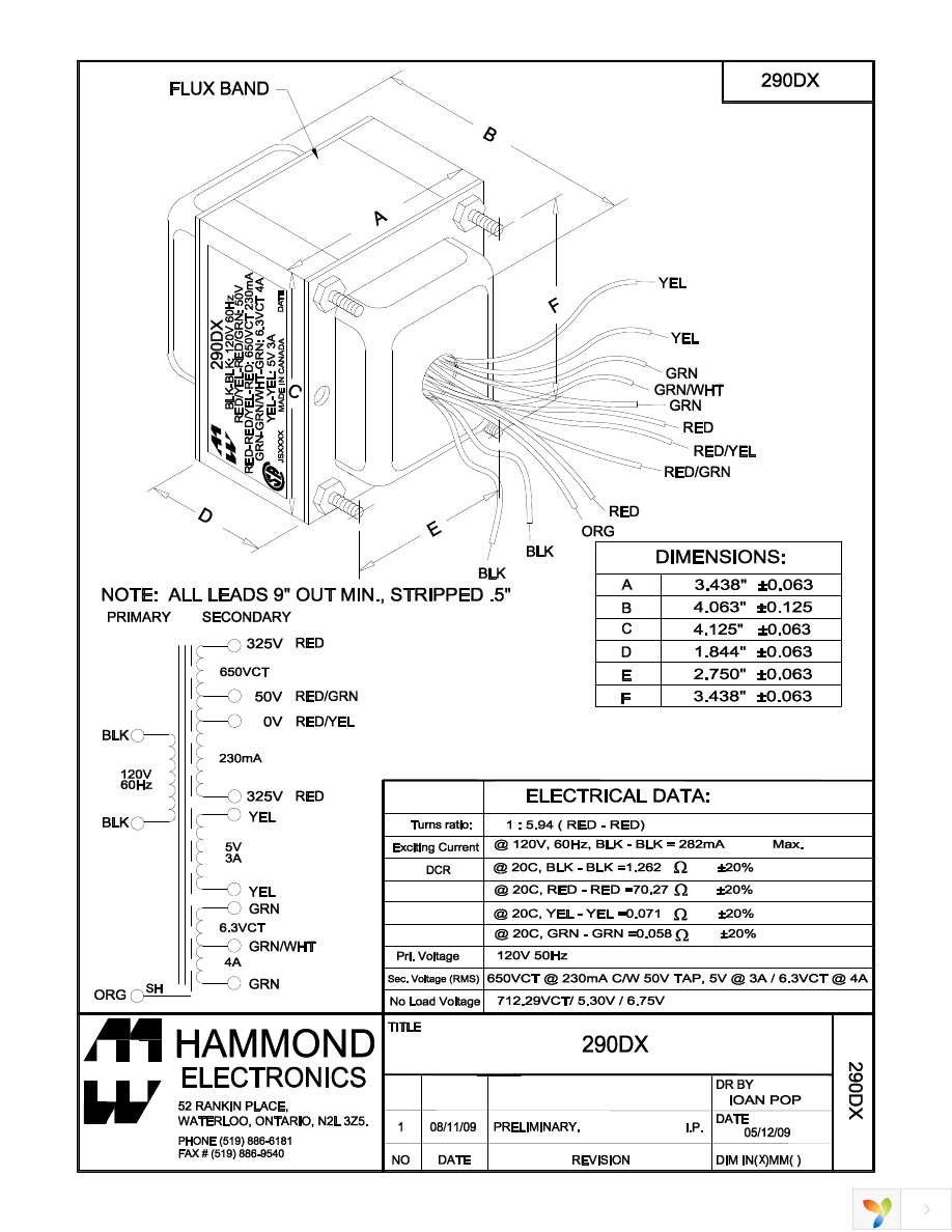 290DX Page 1