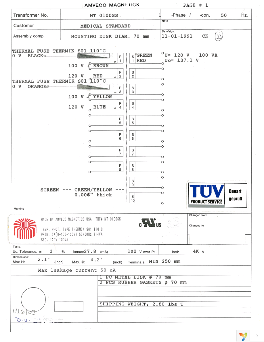 MT0100SS Page 1