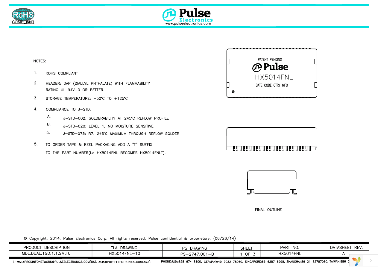 HX5014FNL Page 1