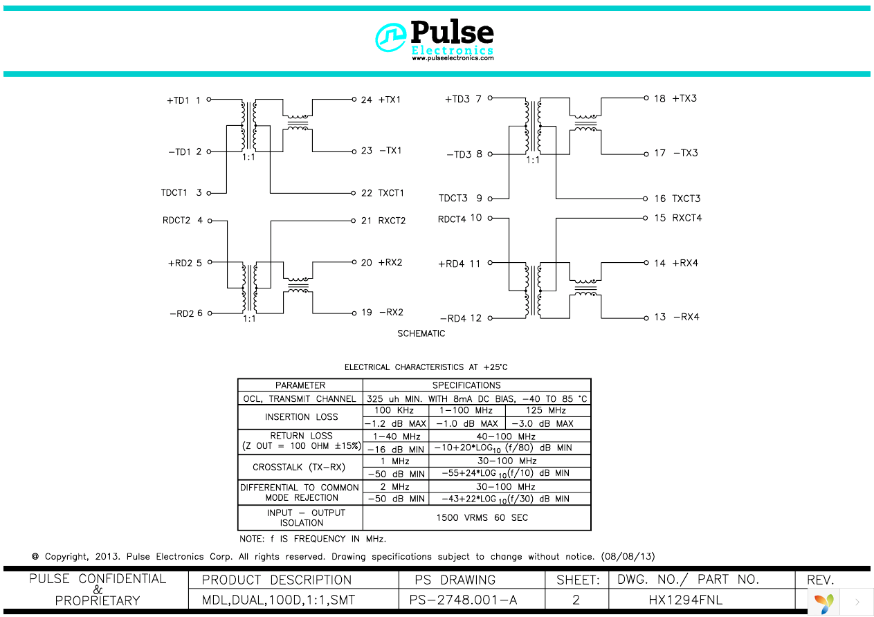 HX1294FNL Page 2