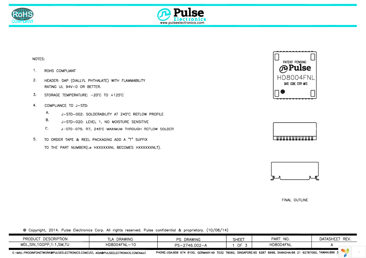 HD8004FNLT Page 1