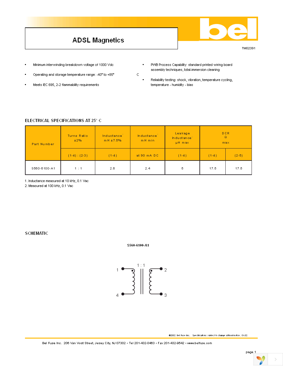 S560-6100-A1-F Page 1