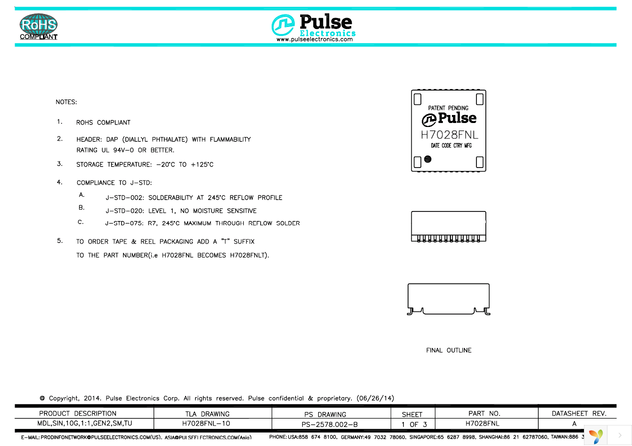 H7028FNLT Page 1