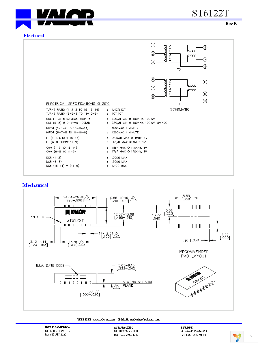 ST6122T Page 1