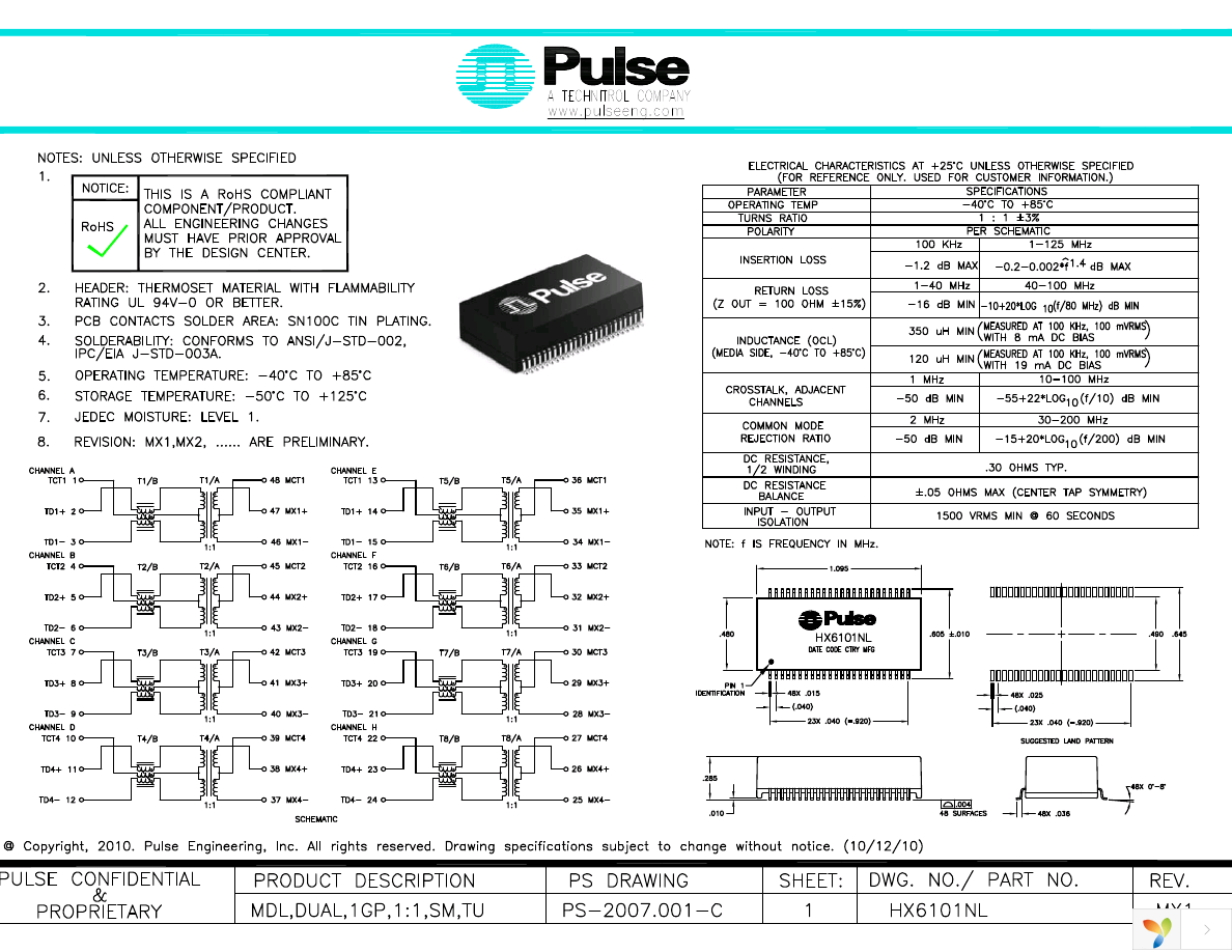 HX6101NL Page 1