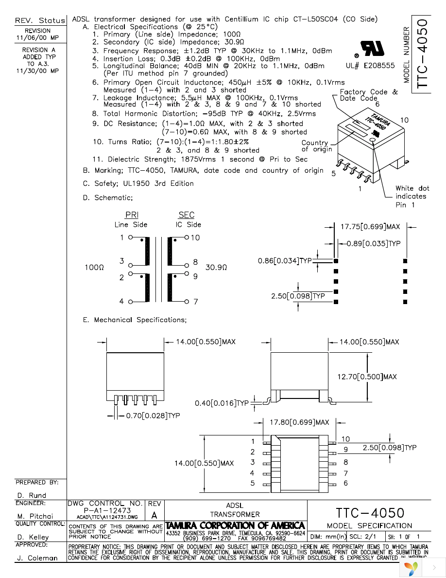 TTC-4050 Page 1