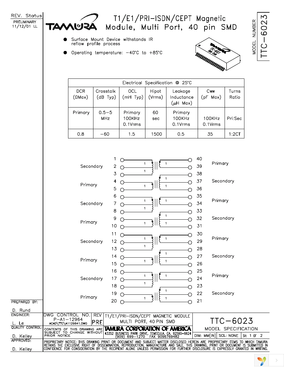 TTC-6023 Page 1