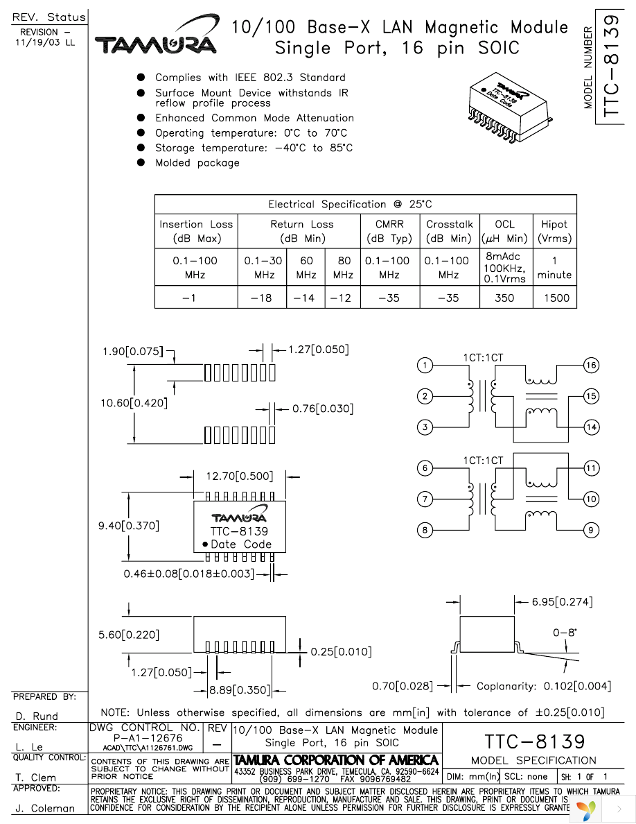 TTC-8139 Page 1