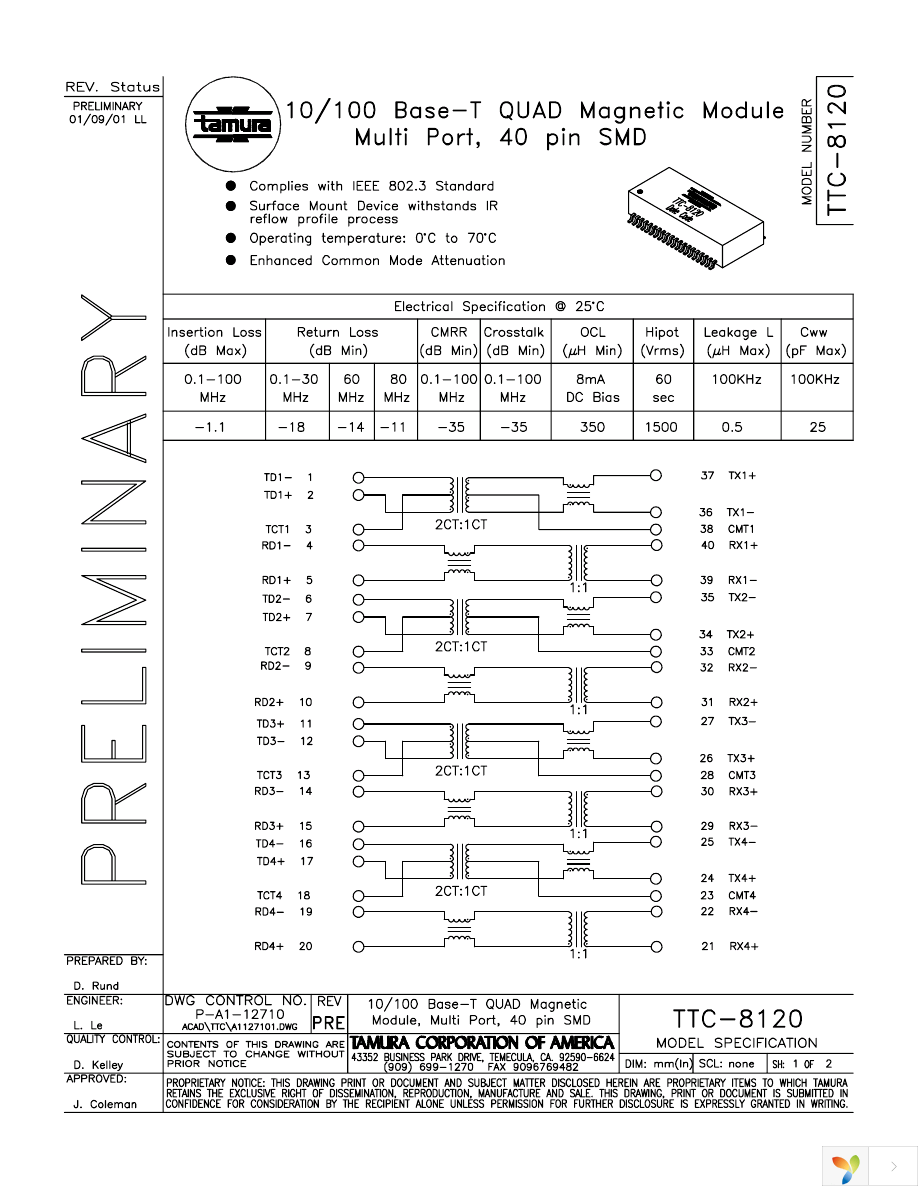 TTC-8120 Page 1