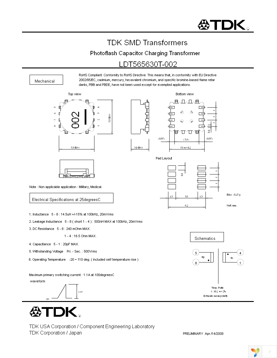 LDT565630T-002 Page 1