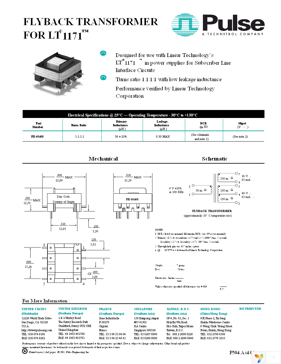 PE-68488NL Page 1