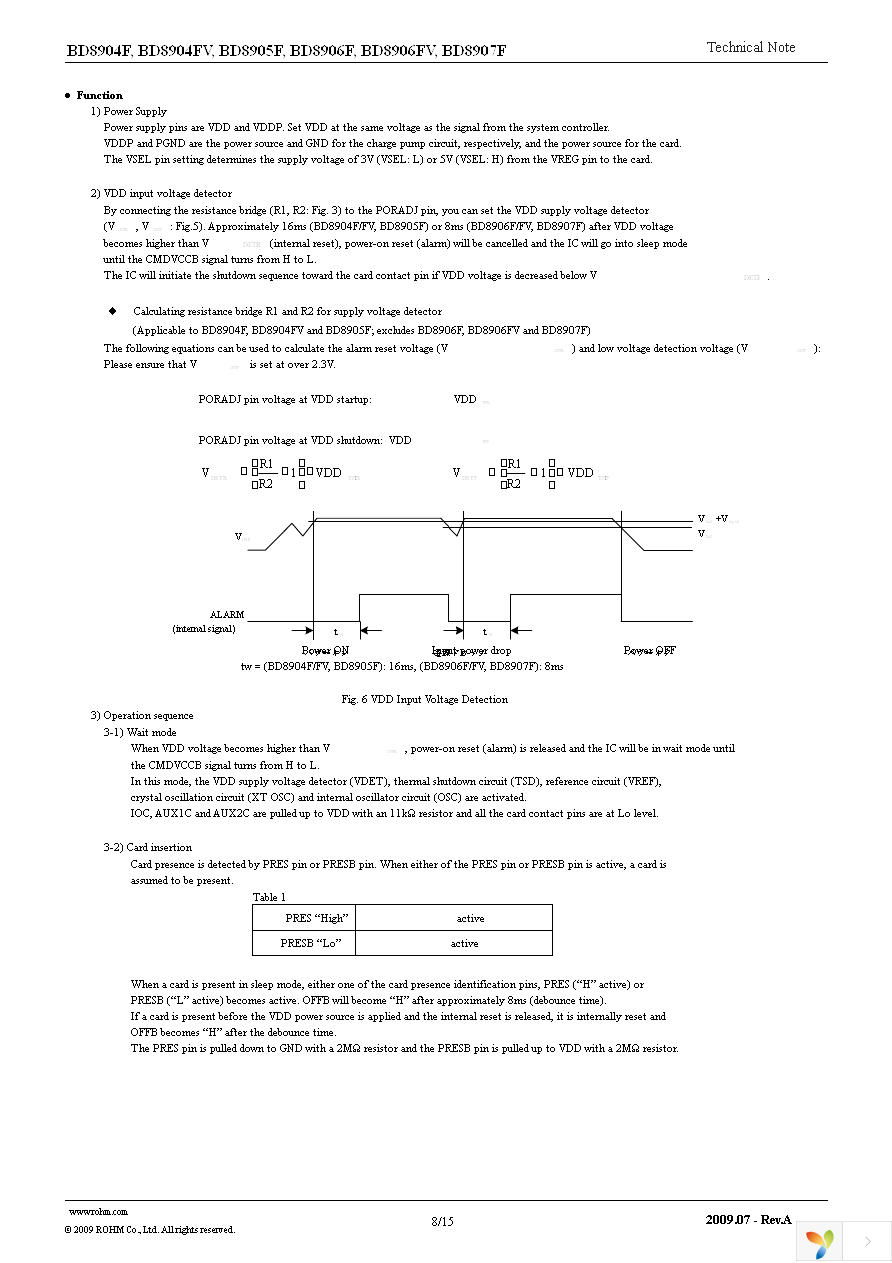 BD8906FV-E2 Page 8