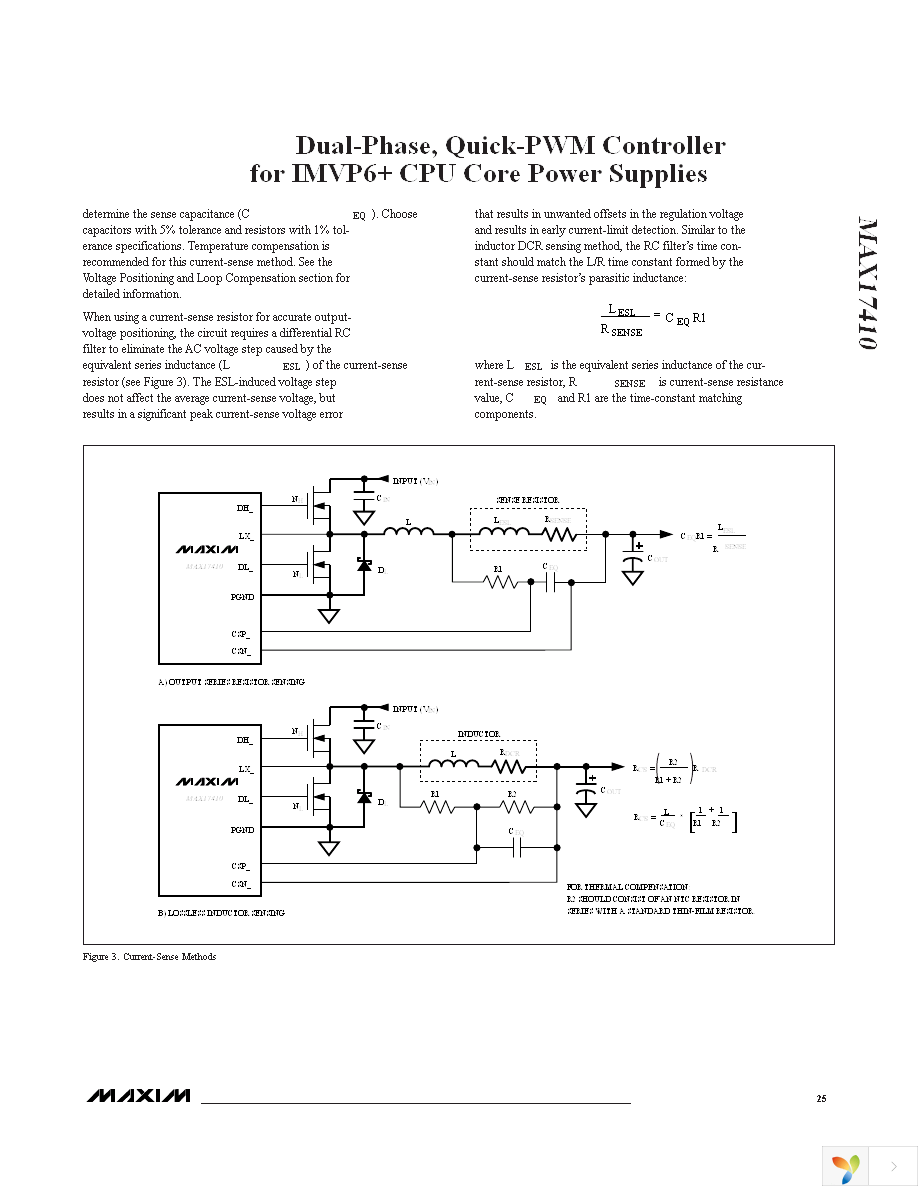 MAX17410GTM+T Page 25