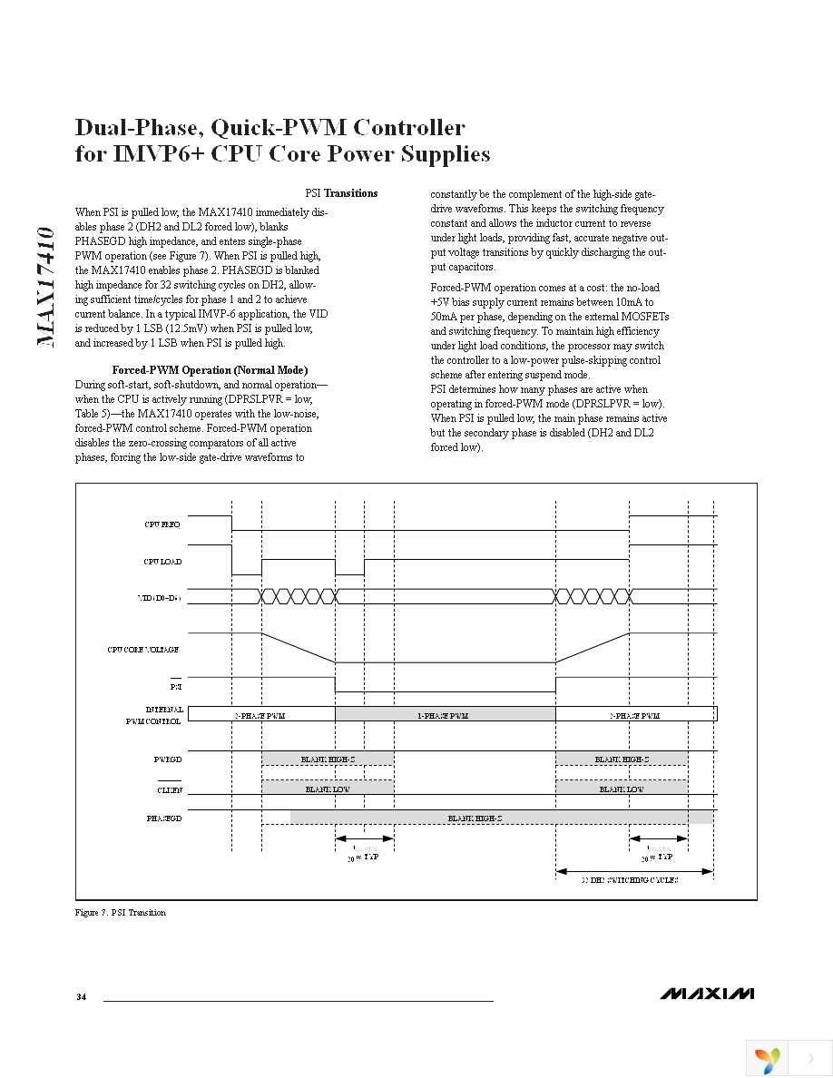 MAX17410GTM+T Page 34