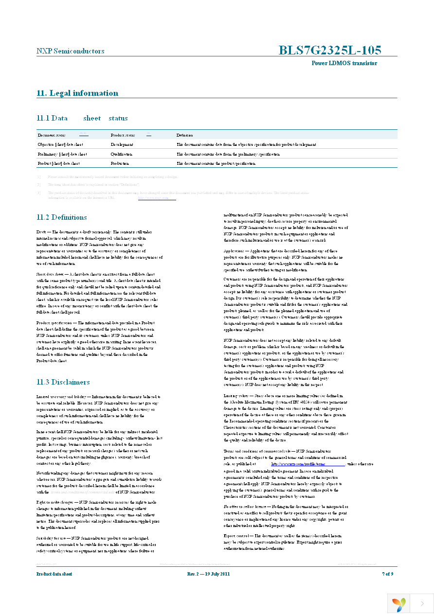 BLS7G2325L-105,112 Page 7