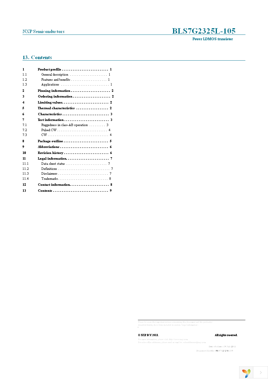 BLS7G2325L-105,112 Page 9