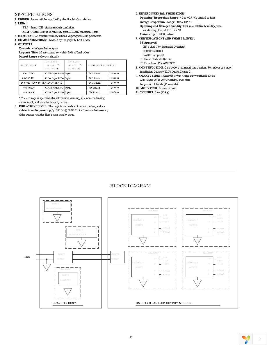 GMOUT400 Page 2