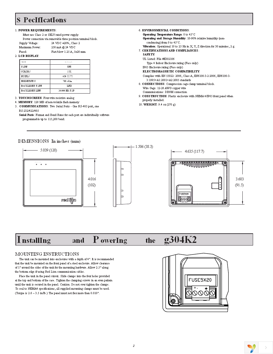 G304K200 Page 2