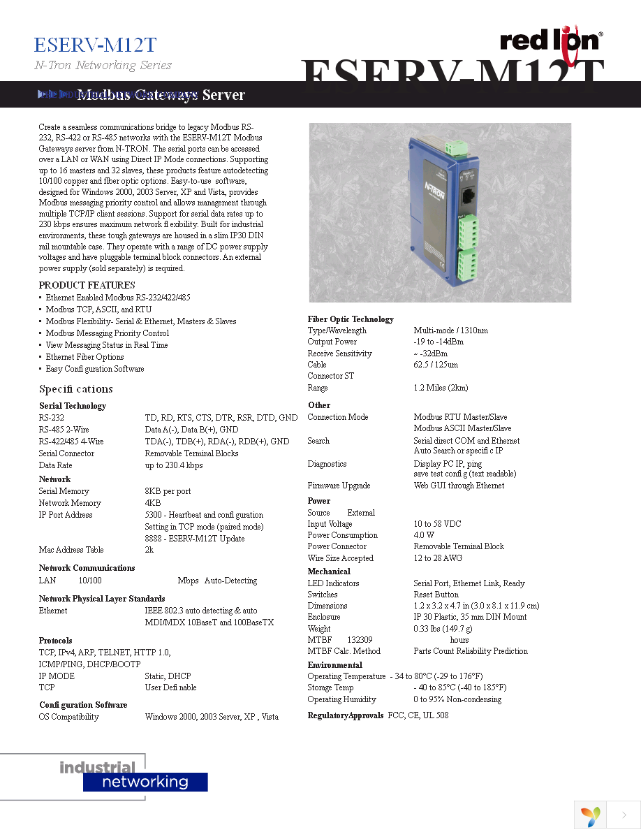 ESERV-M12T Page 1